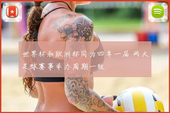 世界杯和欧洲杯同为四年一届 两大足球赛事举办周期一致